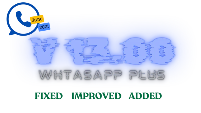 whatsapp plus version 13