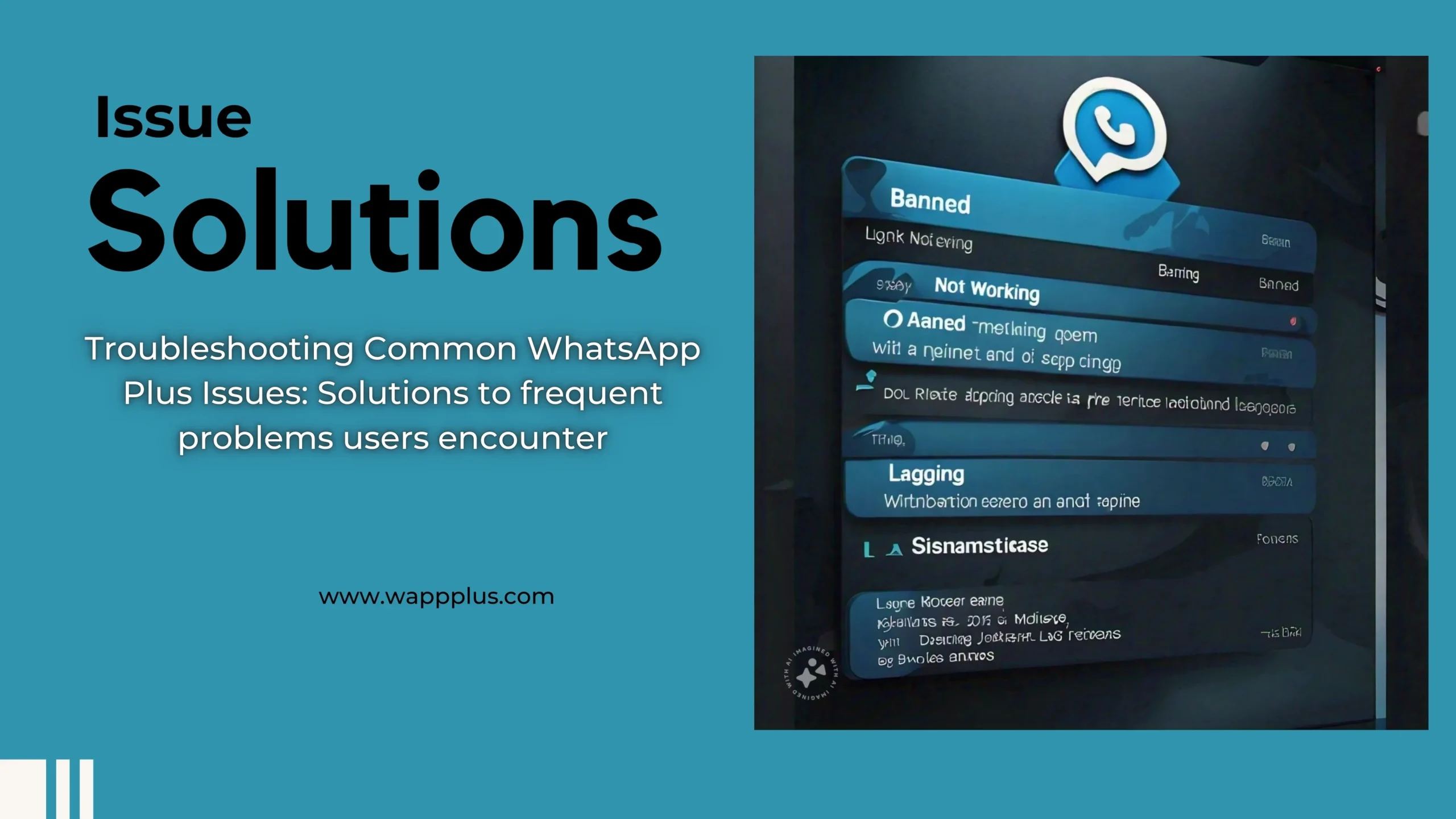 Troubleshooting Common WhatsApp Plus Issues Solutions to frequent problems users encounter